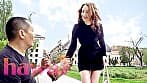 知的な高身長海外美女に助けられた日本男児が誠心誠意恩返しSEX！！