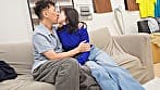 週に1回僕の家に来てくれてヌイてくれる近所の人妻 ～キスするだけで興奮汁をビショビショに垂らしてエロがってくる～ パチンコ店員 えま 34歳 河北笑茉