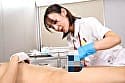 ワザと手コキのような陰部洗浄で暴発させて青年患者を虜にするおばさん看護師 VOL.4 恥ずかしい体勢で責める看護師さん