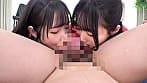仲良し女子大生2人組がきゃぴきゃぴ超密着二人羽織で協力プレイ！令和の新感覚ゲームに挑戦！制限時間以内にフル勃起男子をイカせることができたら賞金GET！！失敗したらW即ハメ中出し！！