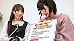 仲良し女子大生が制限時間以内におちんちん2本同時に射精させないと出られない密室からの脱出に挑戦！心と手を合わせてシンクロ手コキで男をイカせろ！失敗したらその場でデカチン即ハメ連続中出し！