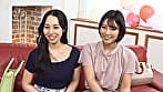 素人参加型モニタリング！ ママ友同士の逆3P筆おろしゲーム りえ＆ふじ