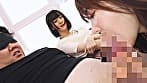 童貞救済バトル！ニューハーフ VS 女子大生 交互に穴試し！結果･･･まさかの3P突入！？ まみ