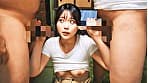 集落で若い娘は私だけ 村民を勃起させたら「ヌイてあげないといけない」という掟があります。そんで私は移住先のおじさん達の性処理をするハメになりました。