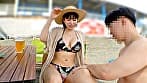 腰が砕ける背徳SEXの快感にアヘ顔絶頂 欲求不満ドМ妻と江の島中出し不倫旅行