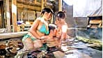 デカすぎ極上パイオツ温泉旅行
