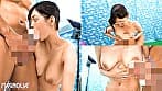 015＃ 街角素人モニタリング／水着姿の巨乳女子大生限定！あわあわカーウォッシュチャレンジ！Vol.1 ／MAGNOLIAパーフェクトエディションッ！