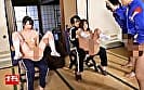 合宿中に先輩マネージャーたちを僕らの性処理フェラ係として働かせ･･･エロかった方に中出し投票