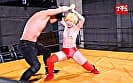つるぺた女子の男水着チャレンジ会議 プロレス試合中「オマエ女だろ！」デカチンレスラーにバレてテンパって中出しさせちゃって･･･私どうかしてるぅぅ！