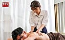嫁が近くにいる状況で乳首まで1cm！美人セラピストに乳首シックスナインを仕掛けられたら舐めずにいられますか？ 2 年下夫を弄ぶ巨尻女