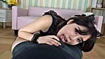尋常じゃないアエギ声と卑猥なジュルジュル音を出す変態女 わかな