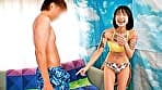 圧倒的なセックス力を見せつけ湘南水着ギャルが真夏の激アツ生生筆おろし！ ゆうきちゃん（24）あずさちゃん（23