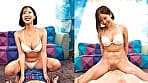 圧倒的なセックス力を見せつけ湘南水着ギャルが真夏の激アツ生生筆おろし！ かれんちゃん（23）あかりちゃん（24）