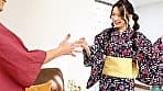 祝夏！花火大会に来てた浴衣美人と激えち野球拳！ゆかちゃんとしのんちゃん