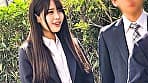 素人男女モニタリングAV！出張先のホテルで上司と部下が相部屋チャレンジ！ まりんちゃんとひなちゃん