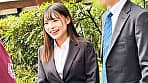 素人男女モニタリングAV！出張先のホテルで上司と部下が相部屋チャレンジ！ まりんちゃんとひなちゃん