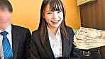 素人男女モニタリングAV！出張先のホテルで上司と部下が相部屋チャレンジ！ まりんちゃんとひなちゃん