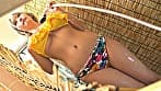 夏・海・巨乳娘 ぬれ濡れおま〇こ密室イキ狂いオナニー