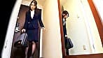 ビジネスホテル潜入 出張女子社員オナニー 巨尻女子