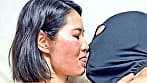 煽り上手なまどかちゃんがM男に濃厚キス