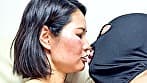 煽り上手なまどかちゃんがM男に濃厚キス