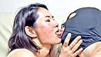 煽り上手なまどかちゃんがM男に濃厚キス