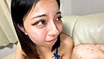 可愛い顔して口の中を支配するみれいちゃんがM男に濃厚キス