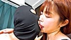 何度も舌フェラをさせるねねちゃんがM男に濃厚キス