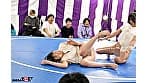 はじめての牛乳浣腸相撲大会 2 （ガチ）。 一般女性4名参加