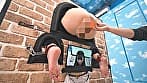 街行く美人妻限定！外したら即ハメ中出し壁尻スタイルDE利きバイブチャレンジ！極太バイブで膣奥を刺激されスケベ尻丸出しイキ潮噴射が止まらない！！撮って出し！マジックミラー号～さやか編～