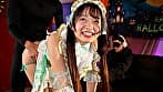 青山のハロウィンで見つけたパリピが挑戦！巨乳の彼女が何をされても我慢できれば100万円ノーリアクションゲーム！