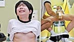 男子にバレるかな？つるぺた姉妹のなりきり健康診断 ビンカンなところを触られてもガマンしてたのに･･･