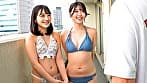 江の島ではしゃぐWビキニギャルが絶倫デカチン連続射精チャレンジ対決wwガチガチのフル勃起デカマラを1発でも多く射精させれば賞金100万円wwドピュドピュヌキまくってるうちにサマーガールが超発情！「生で挿れたらまだ出るよね」ナマナマ4P大乱交で中出しさせまくるスペシャルエディションww超大量23射精！！