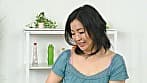 おっとりした見た目とは裏腹に肉棒を見せた瞬間に野●へと変貌する四十路妻！旦那に内緒の中出しSEX！