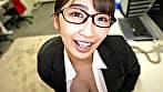エッチでカワイイ巨乳OLと主観SEX