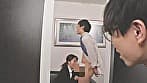 部下を性処理に使う痴女OLと3P