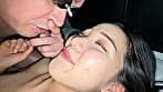 【個人撮影】桃瀬まゆのハメ撮り風 Dキス＆口臭嗅ぎ