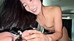 【個人撮影】桃瀬まゆの上半身舐め＆鼻●●手コキ