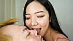 【個人撮影】桃瀬まゆのソファーでゼロ距離鼻●●＆手コキ