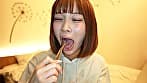 【個人撮影】渡来ふうの舌ブラシで「汚舌苔」採取
