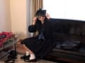 京人形のような美少女のちんちん玉遊び