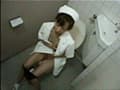 トイレでオナニーする欲求不満の看護婦たち