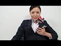 元客室乗務員！深津映見［30歳］のすごいSEX