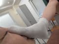 汚ったない激臭JK上履き＆ムレムレ白ソックス足臭責め