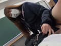 汚ったない激臭JK上履き＆ムレムレ白ソックス足臭責め