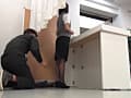 挿れっぱなし受付嬢 デカチン即ハメ！