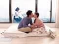 欲求不満旦那と妻の妹が「ずーっと濃厚ディープキス」