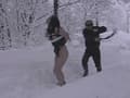 従僕人妻雪化粧2 氷浣腸・鞭打ち・フィストファック