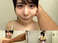 個撮）見つめる彼女に癒される【口内発射】