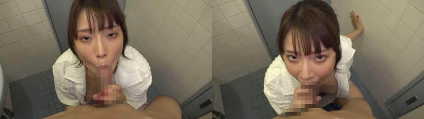 個撮）Gカップ清楚系おネエさんのフェラギャップ